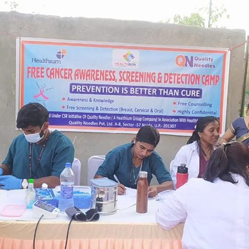 Free Screening Camp For Oral & Breast Cancer